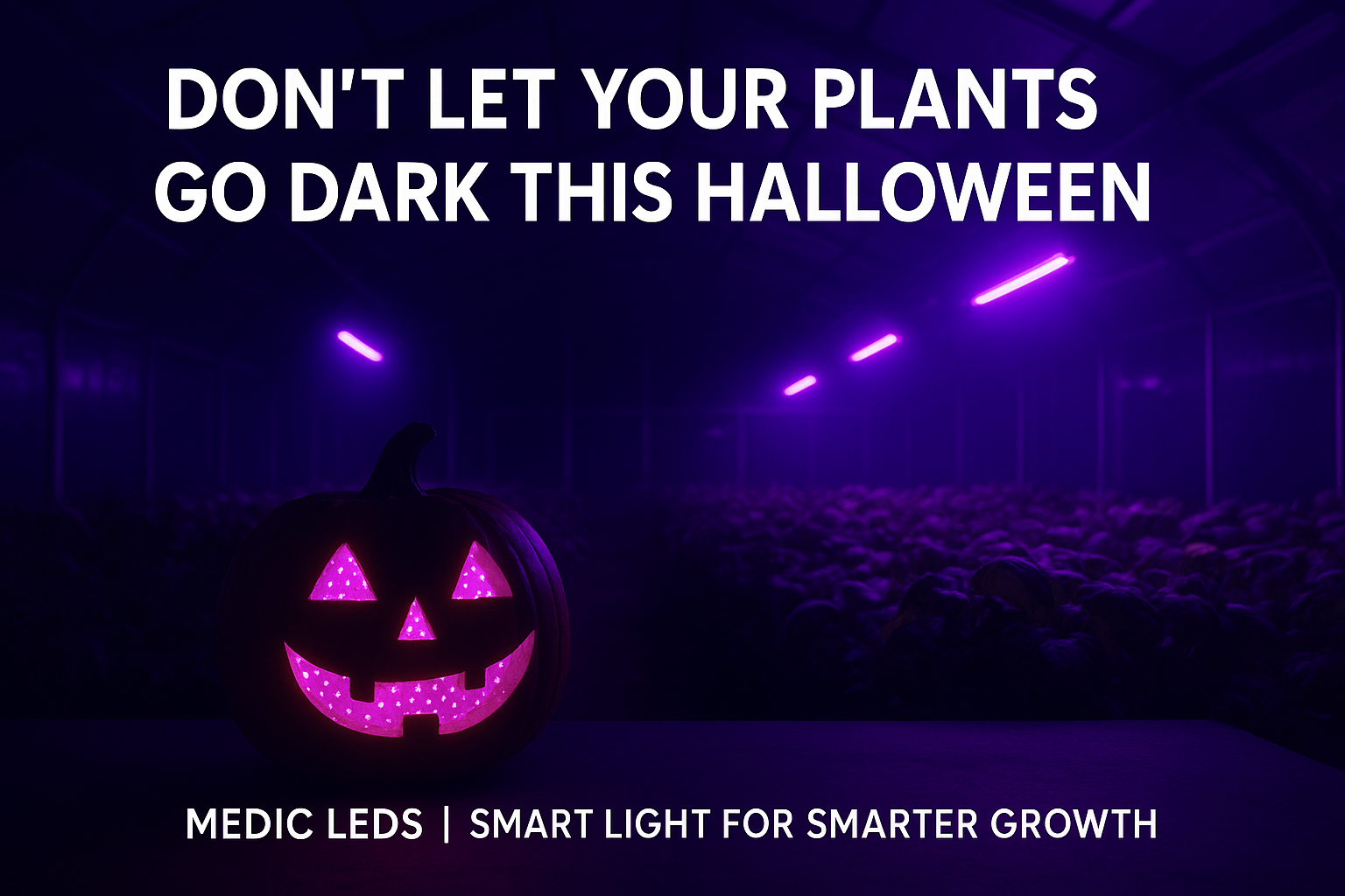 Don’t Let Your Plants Go Dark This Halloween