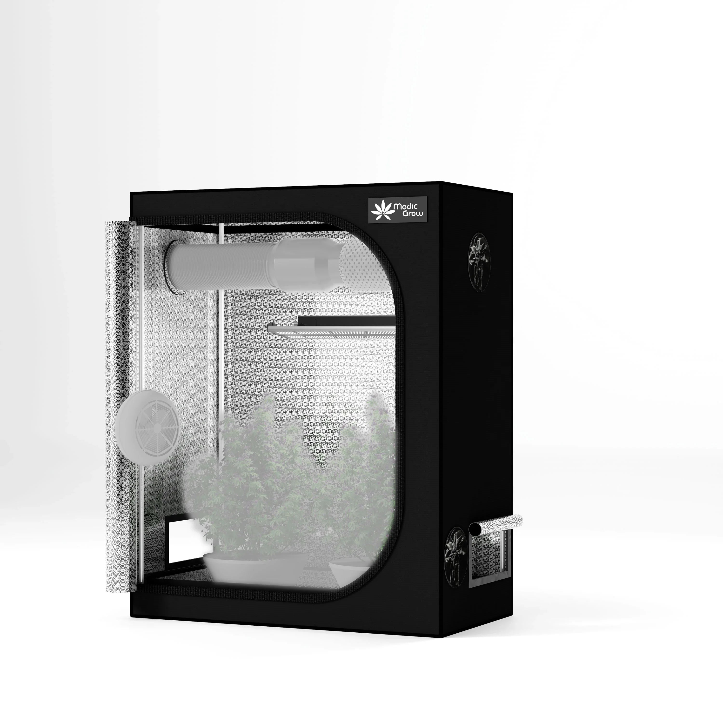 120x60x150 grow tent ZP-C 4x2 Growzelt | 120x60x150
