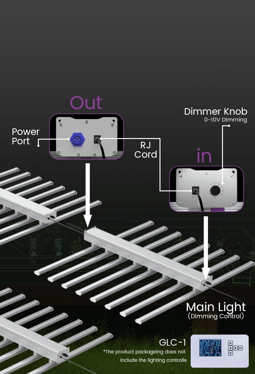 1000 Watt LED Grow Light for 5X5 Planting