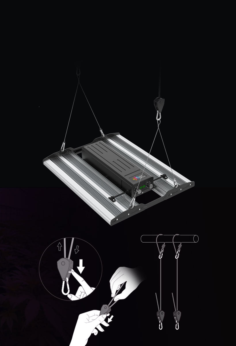 grow tent and light kit, minisun-2 150W and 2x4 grow tent kits