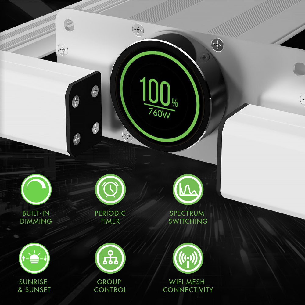 Medic Grow Neo-780/1000 Smart Adjustable Spectrum LED Grow Lights 780/1000w for Veg and Flower