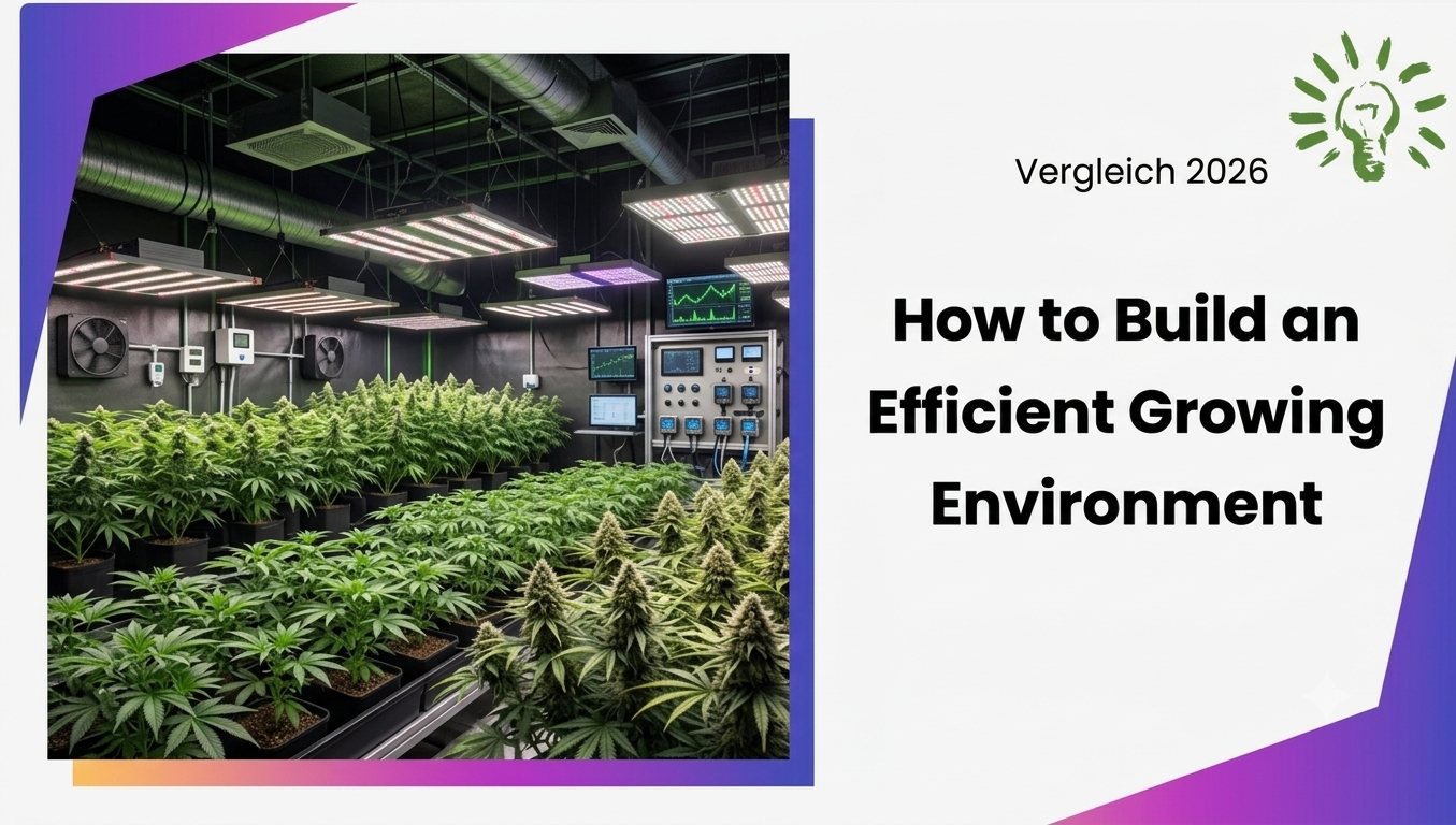 Indoor Grow Room Design Guide: How to Build an Efficient Growing Environment