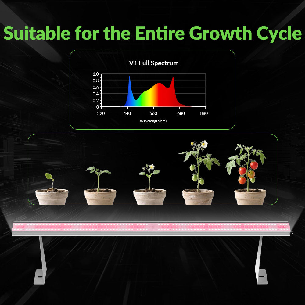 Medic Grow Hell-Fire 120W Full-Spectrum Under-Canopy LED Grow Light