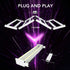 Medic Grow Fold-800 Full-Spectrum LED Grow Light 800w for 4x4 Planting ETL & DLC Certified