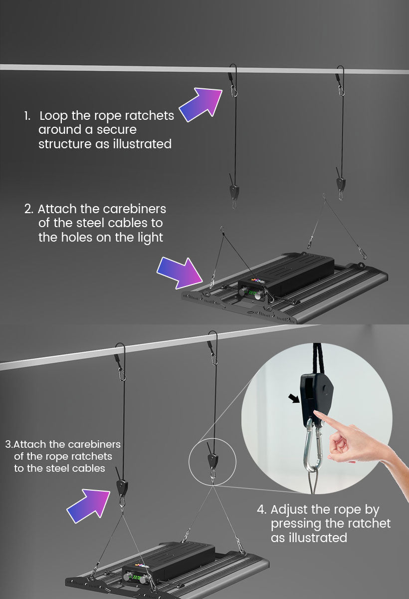  150W-500W LED Grow Light