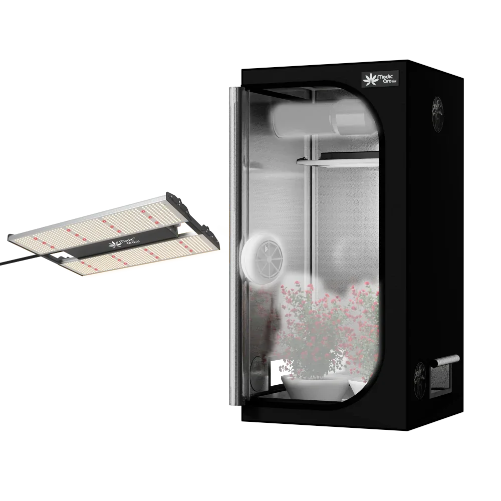 grow light for 3x3 tent Medic Grow Mini Sun-2 150W-500W Grow Light & 3'X3' Grow Tent Kit (36"x – Medic Grow US