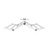 Medic Grow Fold-800 Full-Spectrum LED Grow Light 800w for 4x4 Planting ETL & DLC Certified