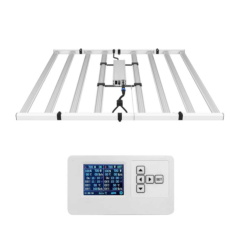 Medic Grow Fold-800 Full-Spectrum LED Grow Light 800w for 4x4 Planting ETL & DLC Certified