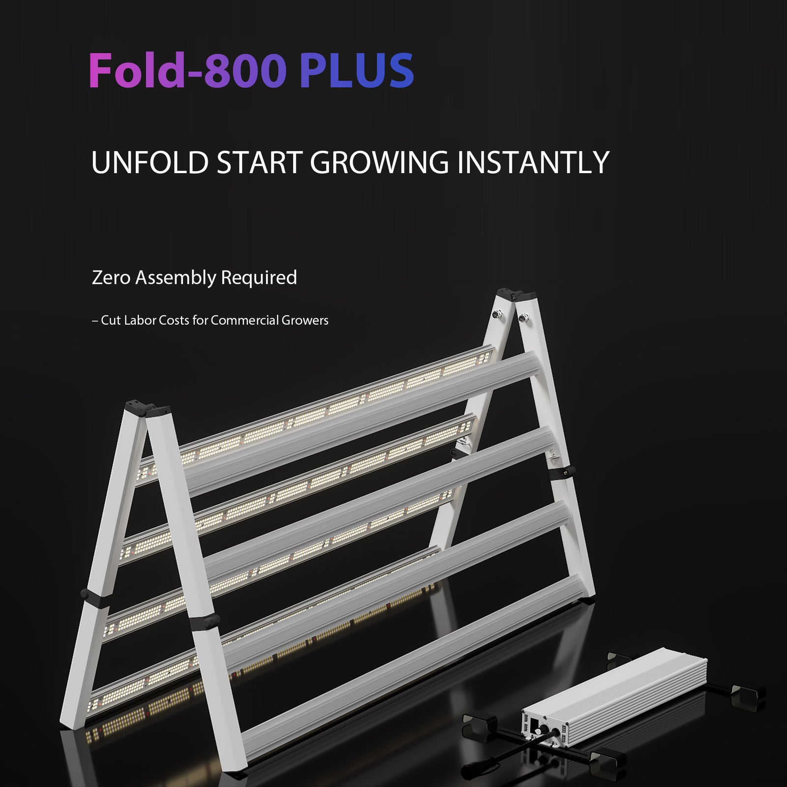 foldable grow lights