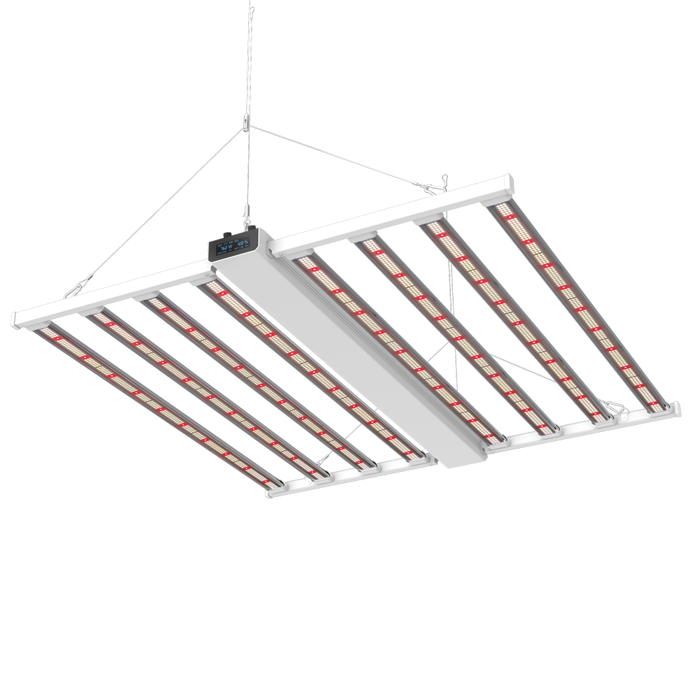 Medic Grow Smart-8 Full Spectrum Dimmable 760W LED Grow Light with Timer - High Yield Lamp for 5x5 Tent - Medic Grow US