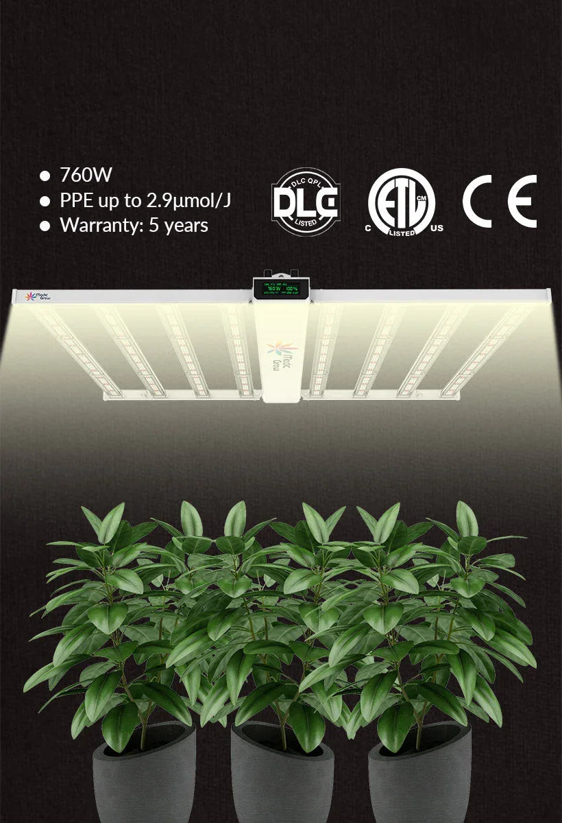 grow light for cannabis plant Smart-8 760W | Grow Light with Timer