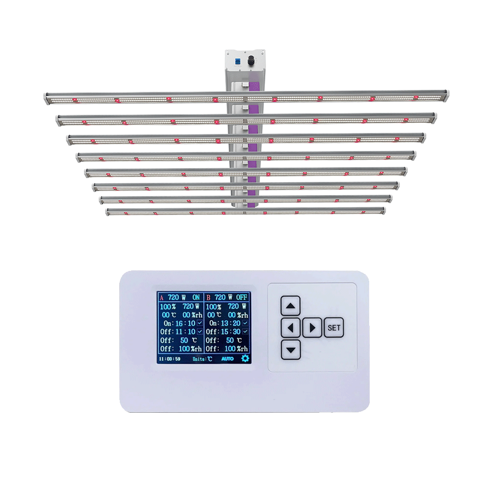 Medic Grow Ez-8 Smart Dimmable Full Spectrum 1000 Watt LED Grow Light for 5X5 Planting - Medic Grow US