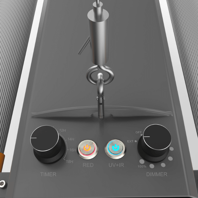 Medic Grow Spectrum X 780-880W Adjustable Full Spectrum UV and FR Commercial LED Grow Light for 5X5FT - Medic Grow US