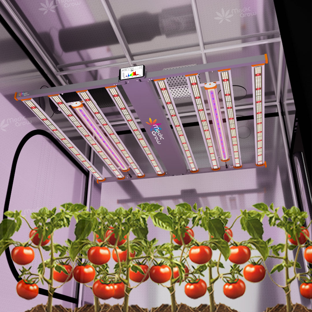 UV + FR 4 ft Supplemental LED Grow Light Bar - Medic Grow US