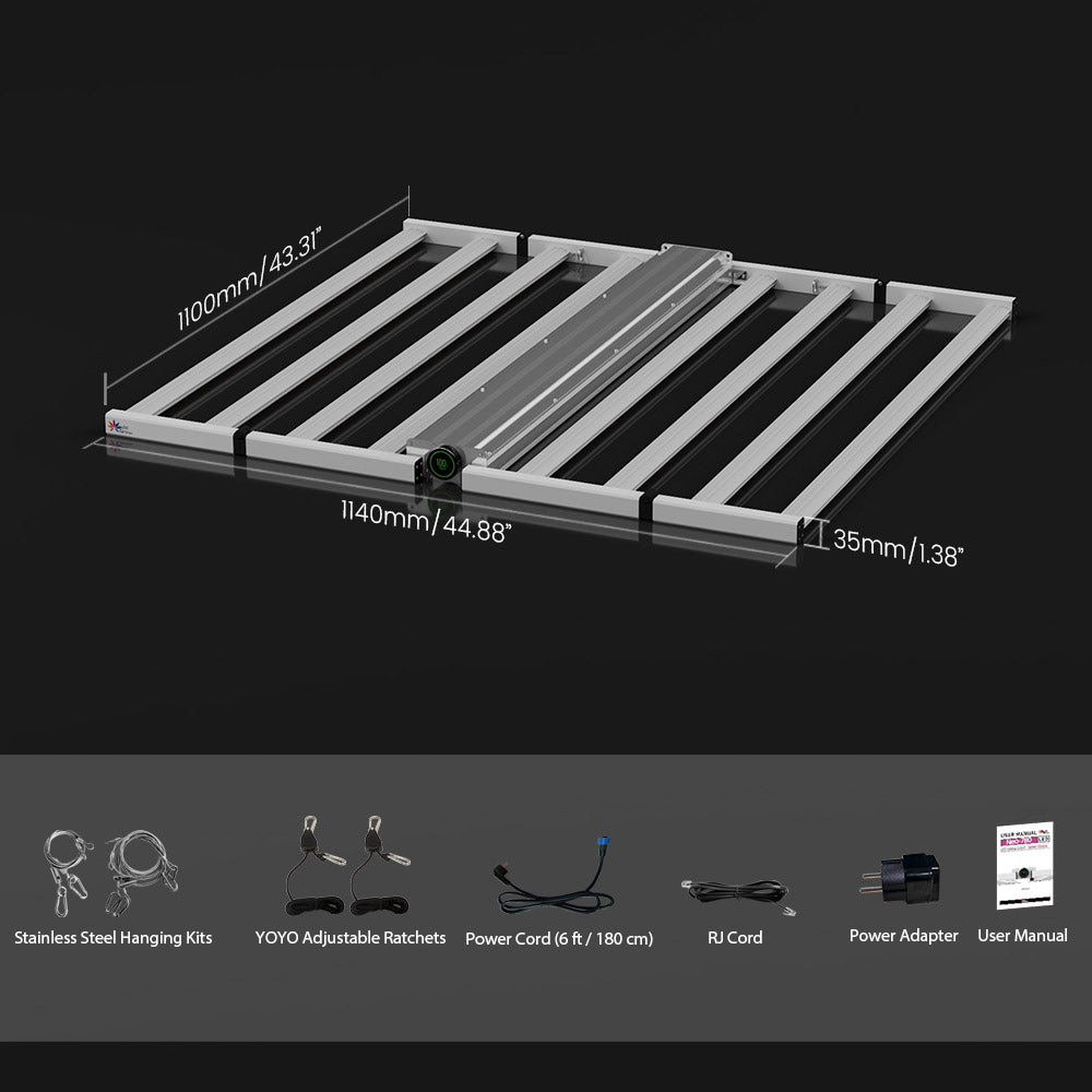 Medic Grow NEO-780 Smart Aura Control System 780w LED Grow Light For Indoor Plants - Medic Grow US