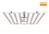 Medic Grow Fold-800 Led 800W Grow Light & 5'X5' (60"x60"x80") Best Complete Grow Tents Kits - Medic Grow US