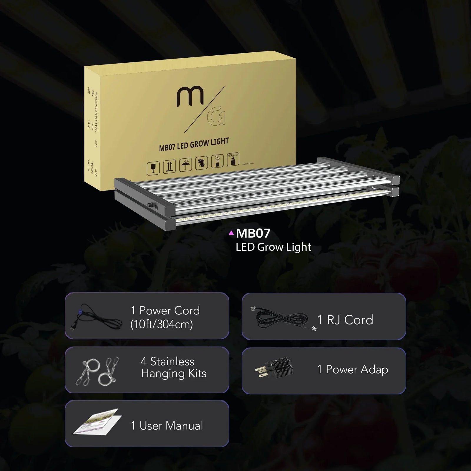 Medic Grow Flex-800/800 PRO Faltbares V1/U1-Full-Spektrum-LED-Grow Lampe für Zimmerpflanzen – 800-W-LED-Grow Lampe für 120 x 120 cm Grow Zelt