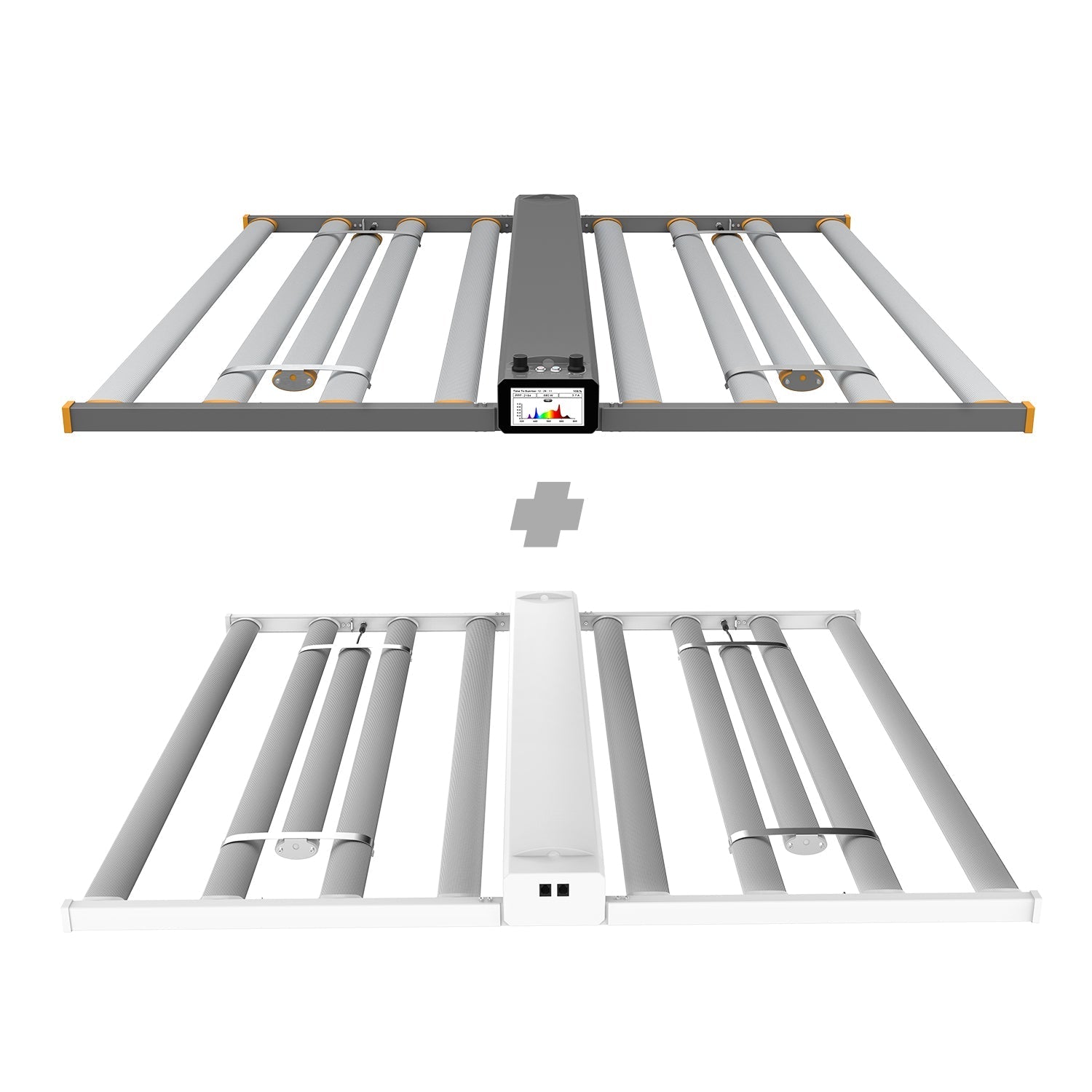 Medic Grow Spectrum X 3 canaux de contrôle LED élèvent la lumière 880 watts minuterie UV + IR