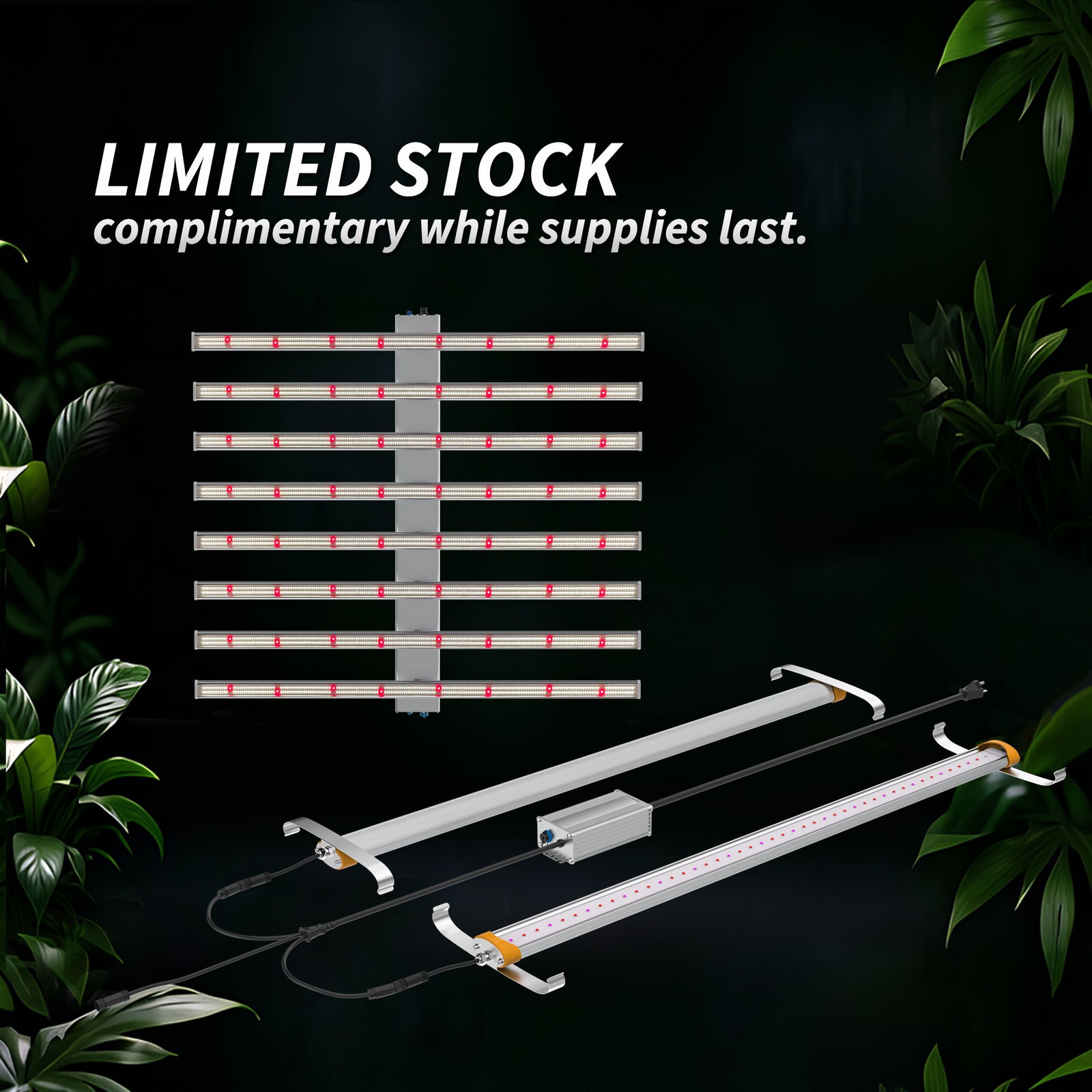 Medic Grow Ez-8 Smart Dimmable Full Spectrum 1000 Watt LED Grow Light for 5X5 Planting