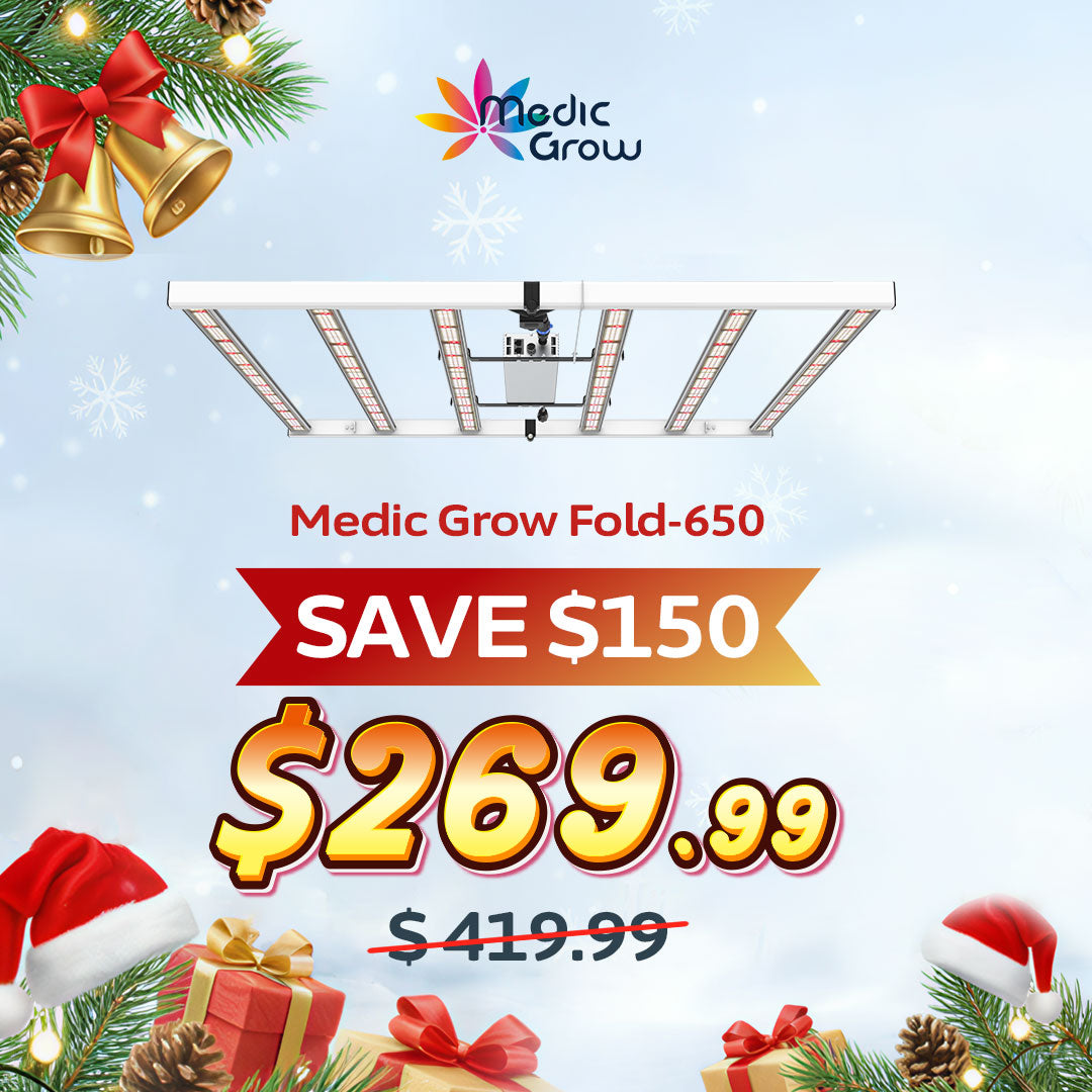 Medic Grow Fold-650 Built-in dimmer 650W Led Grow Lights V1 Spectrum