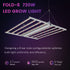 Medic Grow Fold-8 Full-Spectrum 760w Commercial LED Grow Lights ETL & DLC Certified for 4X4/5X5