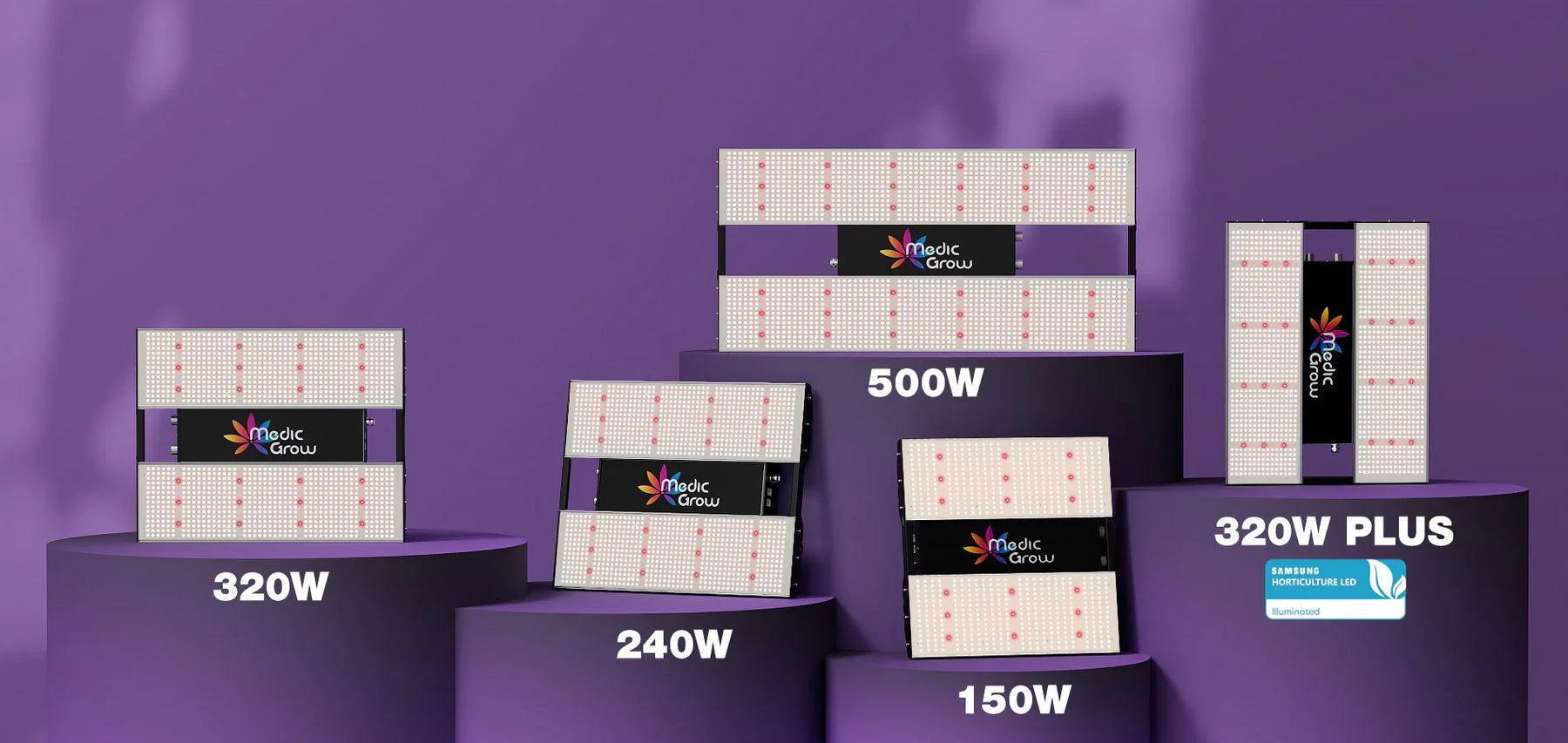 MINI SUN-2 150-500W | Top LED Grow Lights | Samsung Diodes – Medic Grow US