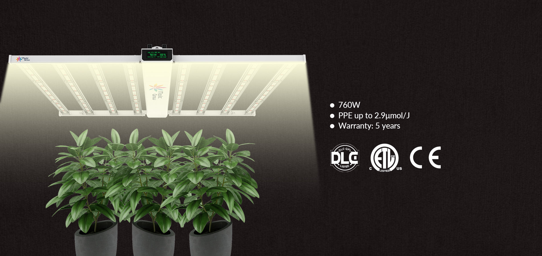 Smart-8 LED GROW LIGHT