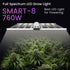 Medic Grow Smart-8 Full Spectrum Dimmable 760W LED Grow Light with Timer - High Yield Lamp for 5x5 Grow Tent