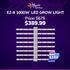 Medic Grow Ez-8 Smart Dimmable Full Spectrum 1000 Watt LED Grow Light for 5X5 Planting