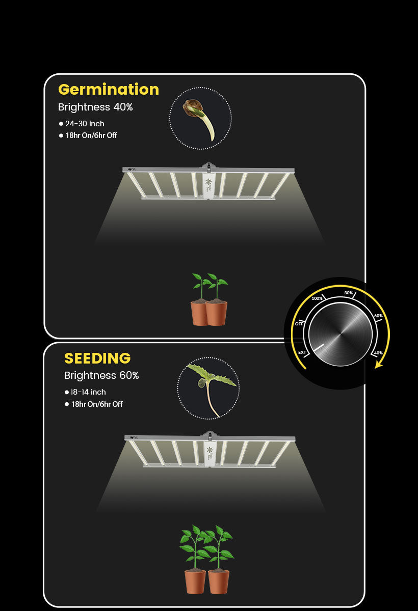 HANGING DISTANCE &PHOTOPERIOD