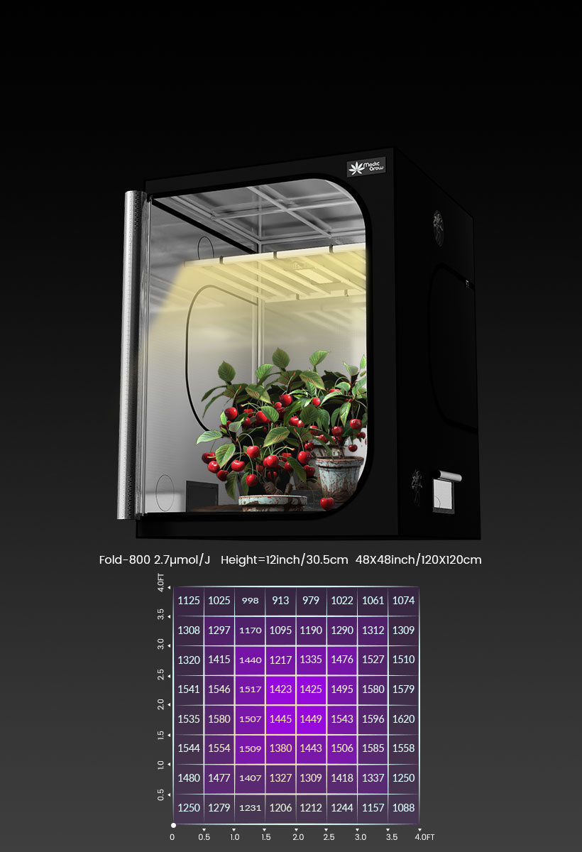 800w for 4x4 Planting