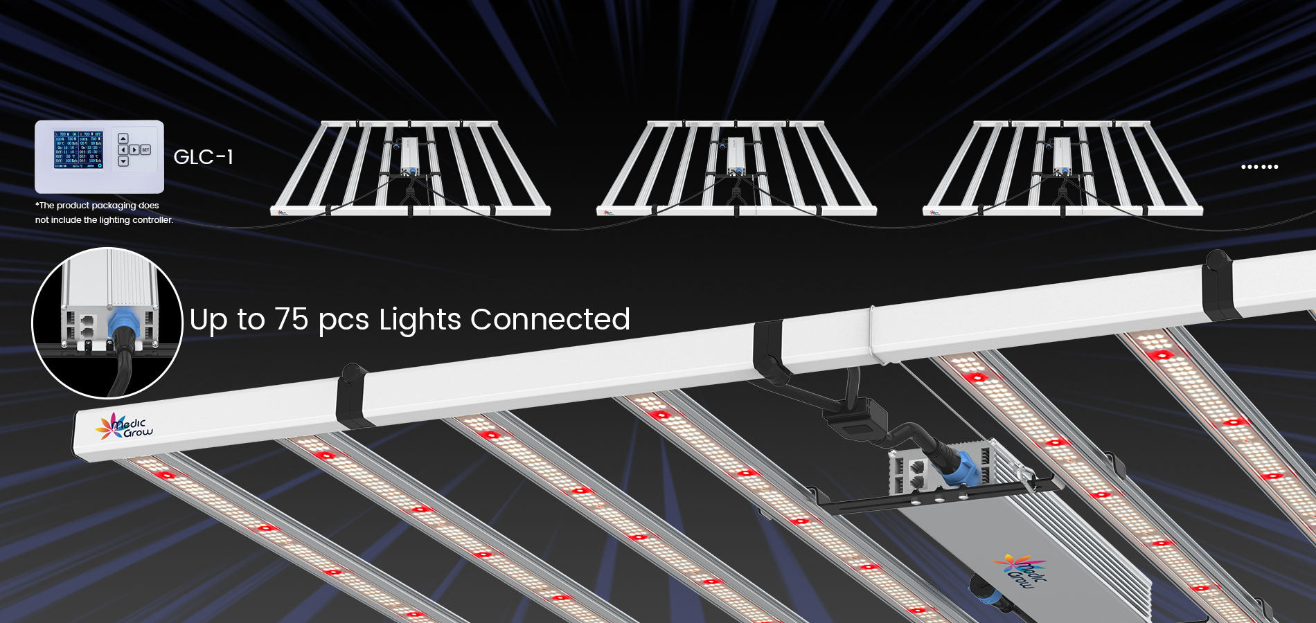 Medic Grow Fold-800 LED grow light 