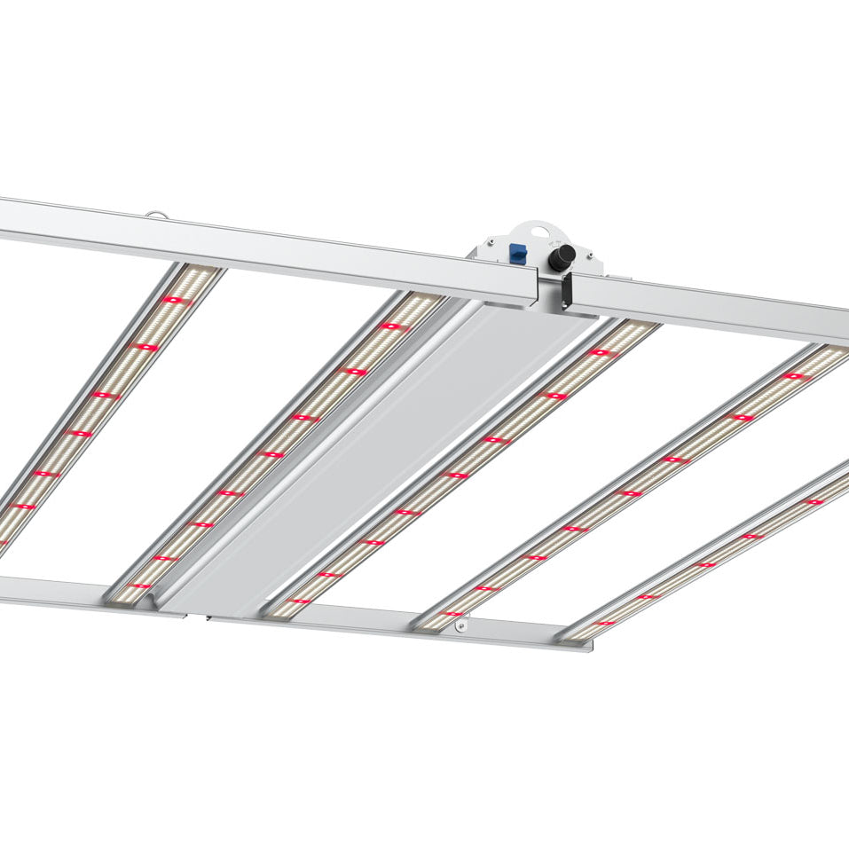  Medic Grow Fold-6 Full Cycle LED Grow Lights for Indoor Plants - 660W, 4X4, High PPFD, Full Spectrum, Onboard Dimmer, Daisy Chain